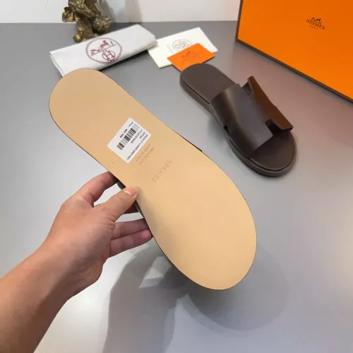 Replica Hermes Slippers For Men #1303304 $48.00 USD for Wholesale