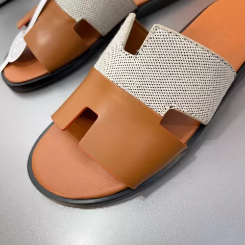 Replica Hermes Slippers For Men #1303305 $48.00 USD for Wholesale