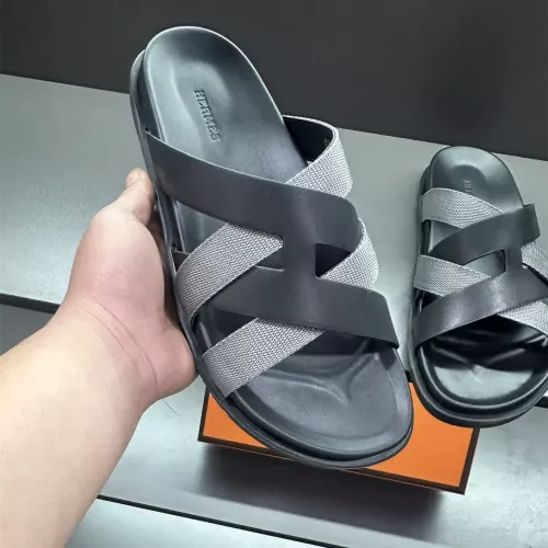 Cheap Hermes Slippers For Men #1303324, $$60.00 USD On Hermes Slippers