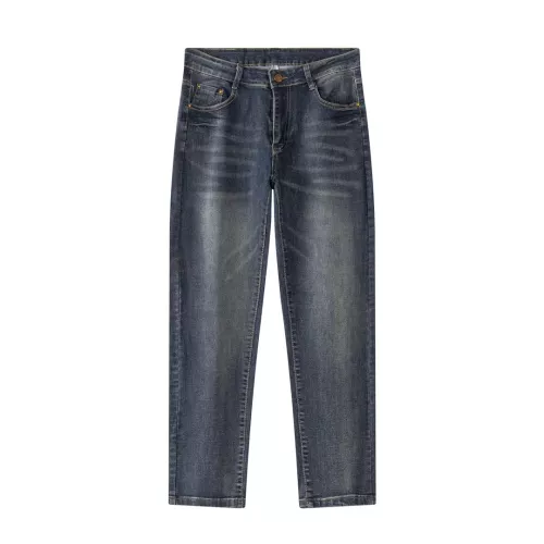 Replica Louis Vuitton LV Jeans For Men #1303386 $48.00 USD for Wholesale