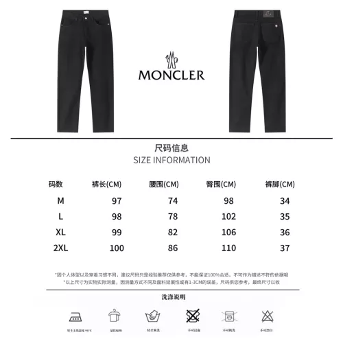 Replica Moncler Jeans For Men #1303389 $48.00 USD for Wholesale