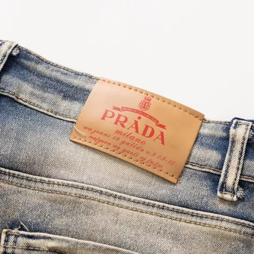 Replica Prada Jeans For Men #1303394 $48.00 USD for Wholesale