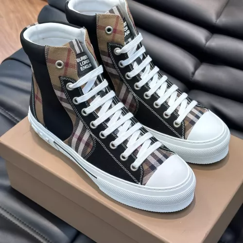 Replica Burberry High Tops Shoes For Men #1303528 $82.00 USD for Wholesale