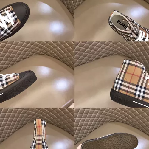 Replica Burberry High Tops Shoes For Men #1303596 $82.00 USD for Wholesale