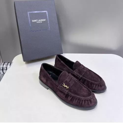 Cheap Yves Saint Laurent YSL Leather Shoes For Women #1305026, $$125.00 USD On Yves Saint Laurent YSL Leather Shoes