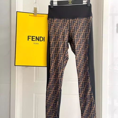 Replica Fendi Yoga Tracksuits Sleeveless For Women #1310118 $42.00 USD for Wholesale