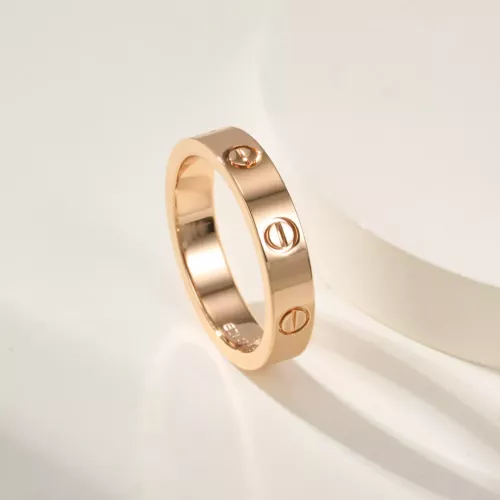 Replica Cartier Rings In Rose Gold #1311723 $39.00 USD for Wholesale