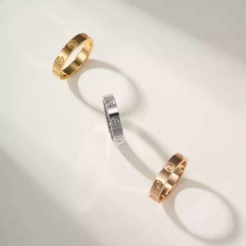 Replica Cartier Rings In Rose Gold #1311723 $39.00 USD for Wholesale