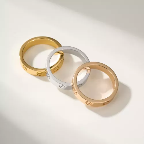 Replica Cartier Rings In Rose Gold #1311723 $39.00 USD for Wholesale