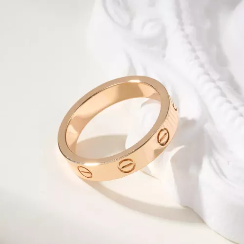 Replica Cartier Rings In Rose Gold #1311723 $39.00 USD for Wholesale