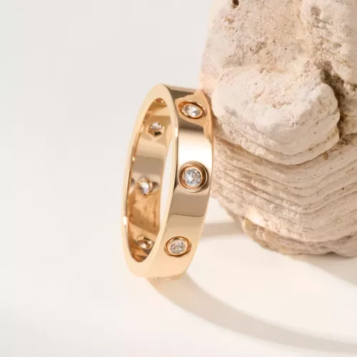 Replica Cartier Rings In Rose Gold #1311730 $42.00 USD for Wholesale