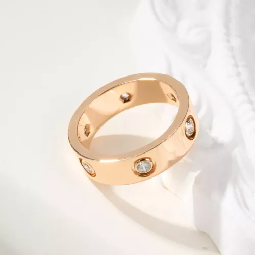 Replica Cartier Rings In Rose Gold #1311733 $48.00 USD for Wholesale