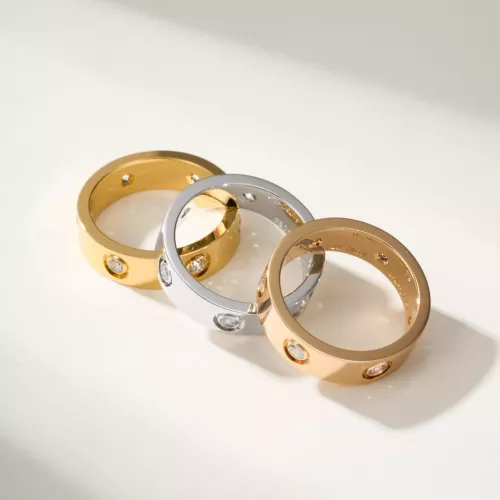 Replica Cartier Rings In Rose Gold #1311733 $48.00 USD for Wholesale