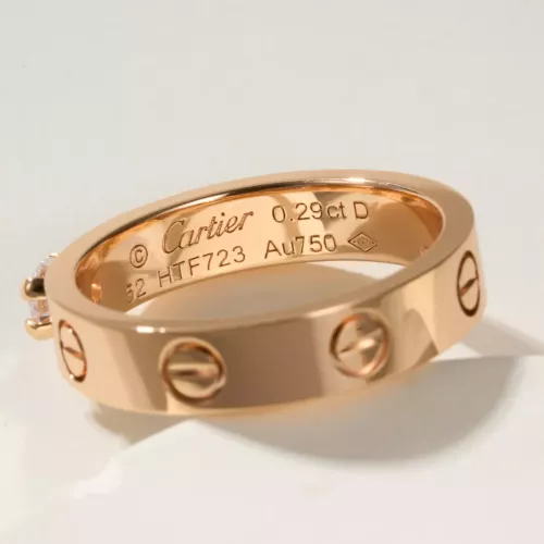 Replica Cartier Rings In Rose Gold #1311735 $42.00 USD for Wholesale
