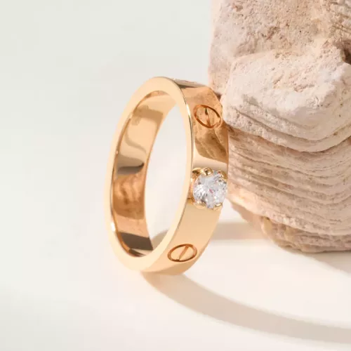 Replica Cartier Rings In Rose Gold #1311735 $42.00 USD for Wholesale
