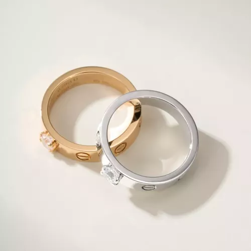 Replica Cartier Rings In Rose Gold #1311735 $42.00 USD for Wholesale