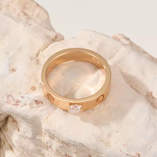 Replica Cartier Rings In Rose Gold #1311735 $42.00 USD for Wholesale