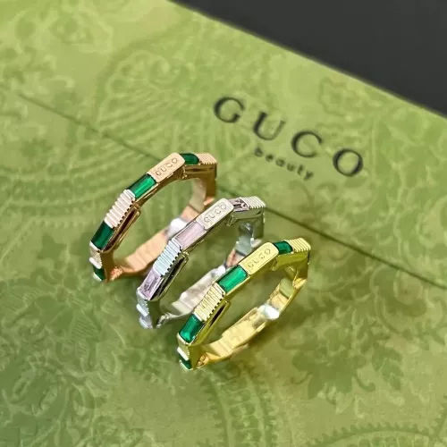 Replica Gucci Rings For Unisex In Gold #1311766 $32.00 USD for Wholesale