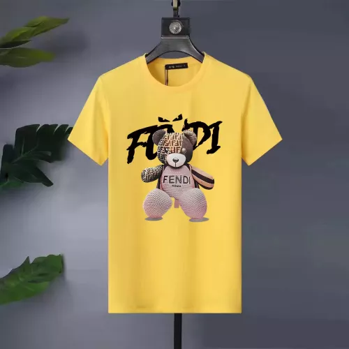 Cheap Fendi T-Shirts Short Sleeved For Men #1315042, $$34.00 USD On Fendi T-Shirts