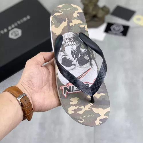 Replica Philipp Plein PP Slippers For Men #1317213 $48.00 USD for Wholesale