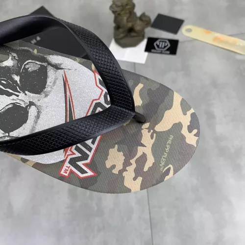 Replica Philipp Plein PP Slippers For Men #1317213 $48.00 USD for Wholesale