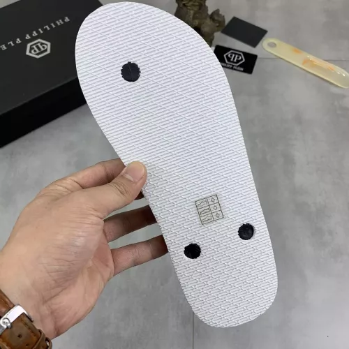 Replica Philipp Plein PP Slippers For Men #1317213 $48.00 USD for Wholesale