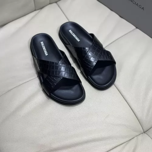 Replica Balenciaga Slippers For Men #1317344 $52.00 USD for Wholesale