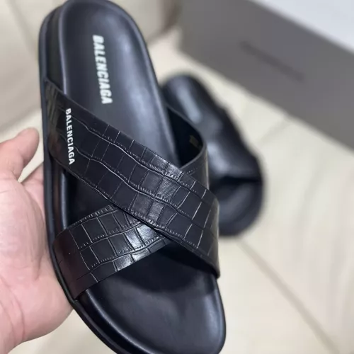 Replica Balenciaga Slippers For Men #1317344 $52.00 USD for Wholesale