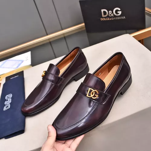 Cheap Dolce &amp; Gabbana D&amp;G Leather Shoes For Men #1317962, $$92.00 USD On Dolce &amp; Gabbana D&amp;G Leather Shoes