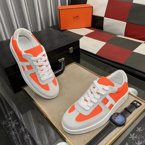 Replica Hermes Casual Shoes For Men #1318249 $80.00 USD for Wholesale