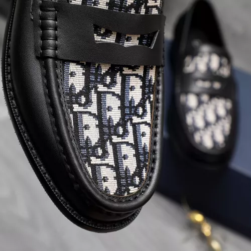 Replica Christian Dior Leather Shoes For Men #1318397 $100.00 USD for Wholesale