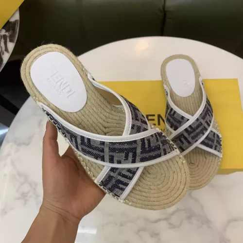 Replica Fendi Slippers For Men #1318475 $60.00 USD for Wholesale