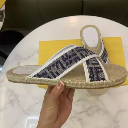 Replica Fendi Slippers For Men #1318475 $60.00 USD for Wholesale