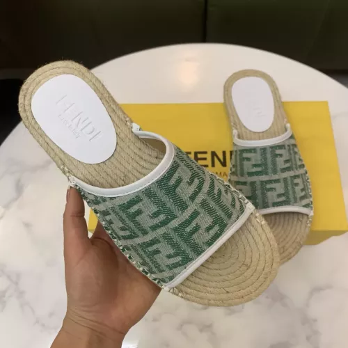 Replica Fendi Slippers For Men #1318490 $60.00 USD for Wholesale