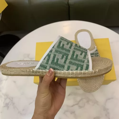 Replica Fendi Slippers For Men #1318490 $60.00 USD for Wholesale