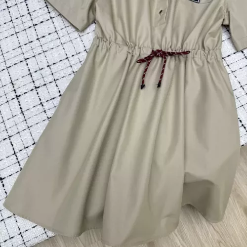 Replica MIU MIU Dresses Short Sleeved For Women #1318597 $72.00 USD for Wholesale