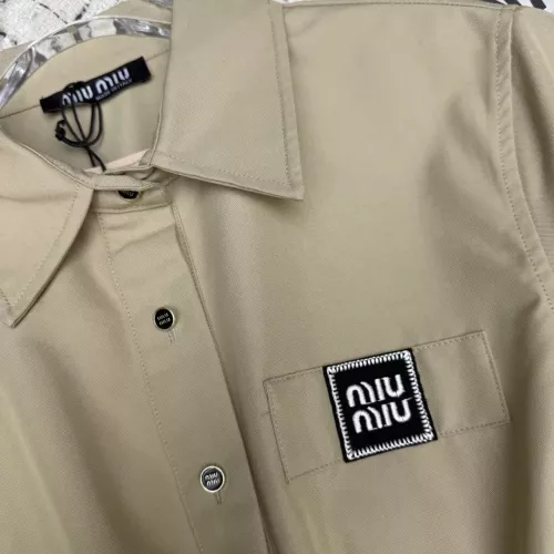 Replica MIU MIU Dresses Short Sleeved For Women #1318597 $72.00 USD for Wholesale