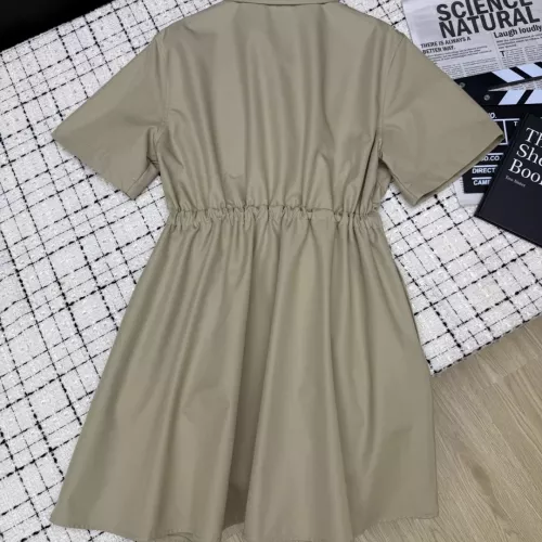 Replica MIU MIU Dresses Short Sleeved For Women #1318597 $72.00 USD for Wholesale