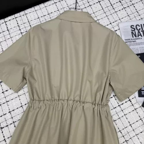 Replica MIU MIU Dresses Short Sleeved For Women #1318597 $72.00 USD for Wholesale