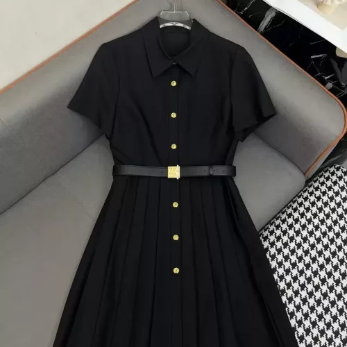 Cheap MIU MIU Dresses Short Sleeved For Women #1318598, $$85.00 USD On MIU MIU Dresses