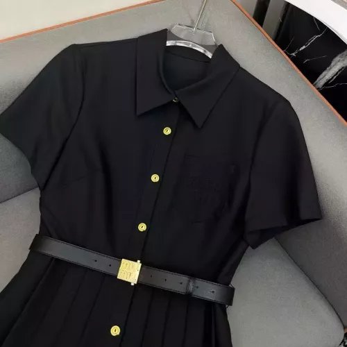 Replica MIU MIU Dresses Short Sleeved For Women #1318598 $85.00 USD for Wholesale