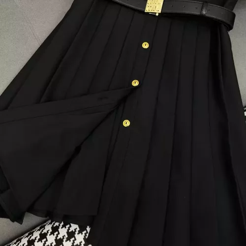 Replica MIU MIU Dresses Short Sleeved For Women #1318598 $85.00 USD for Wholesale