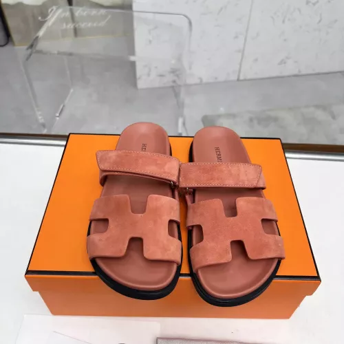 Replica Hermes Slippers For Women #1318719 $88.00 USD for Wholesale