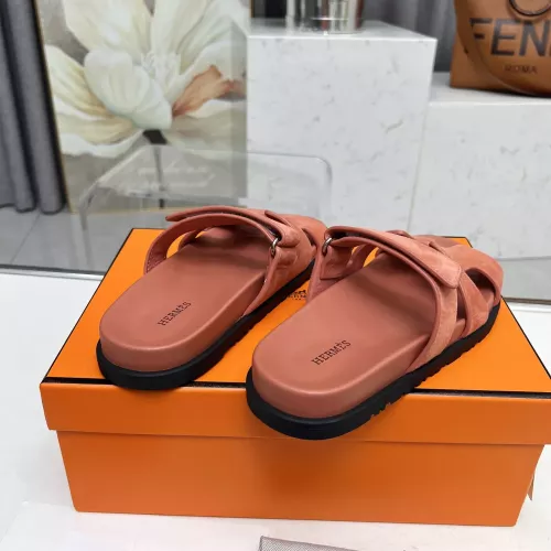 Replica Hermes Slippers For Women #1318719 $88.00 USD for Wholesale