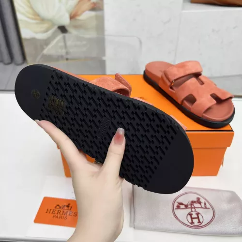 Replica Hermes Slippers For Women #1318719 $88.00 USD for Wholesale