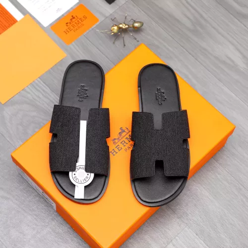 Replica Hermes Slippers For Men #1318790 $48.00 USD for Wholesale