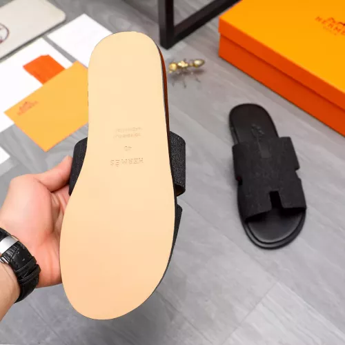 Replica Hermes Slippers For Men #1318790 $48.00 USD for Wholesale