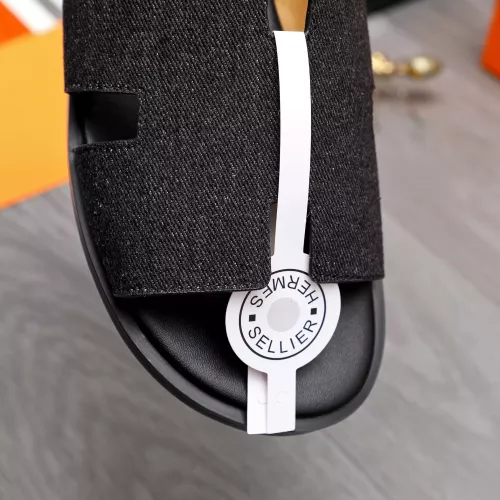 Replica Hermes Slippers For Men #1318790 $48.00 USD for Wholesale