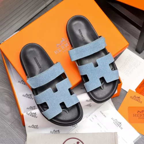 Replica Hermes Slippers For Women #1318796 $68.00 USD for Wholesale