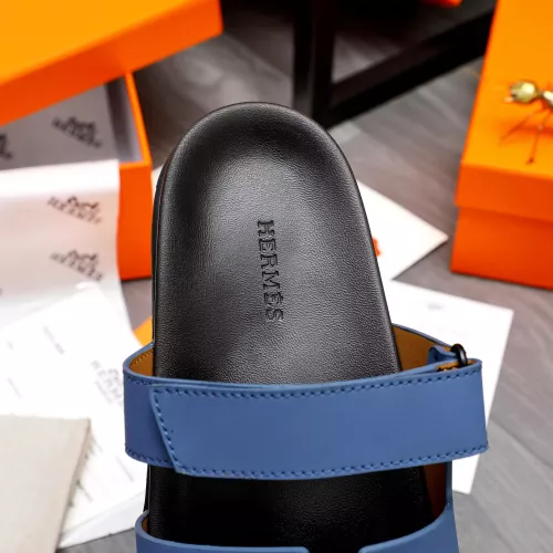 Replica Hermes Slippers For Women #1318813 $68.00 USD for Wholesale
